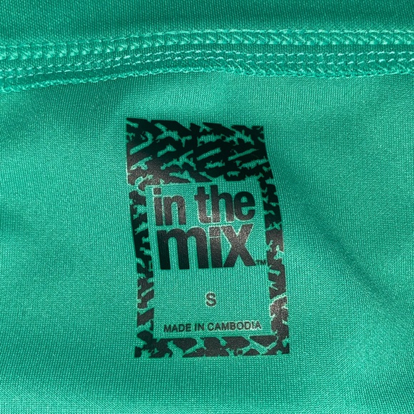 3/$15! In the Mix - Caribbean Aqua Pencil Bodycon Mini Skirt - Size Small - Picture 5 of 6